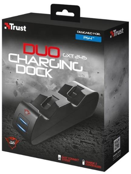 TRUST Trust Duo Charging Dock base di ricarica per controller PS4